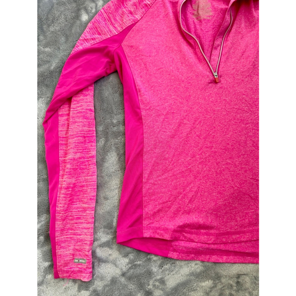 Danskin Dri More Semi Fitted XS Polyester Shades of Pink QuarterZip - Picture 1 of 8
